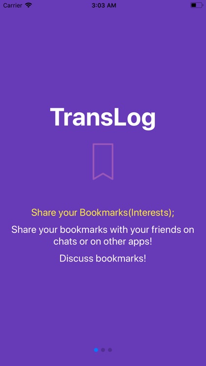 TransLog Know, Discuss trends