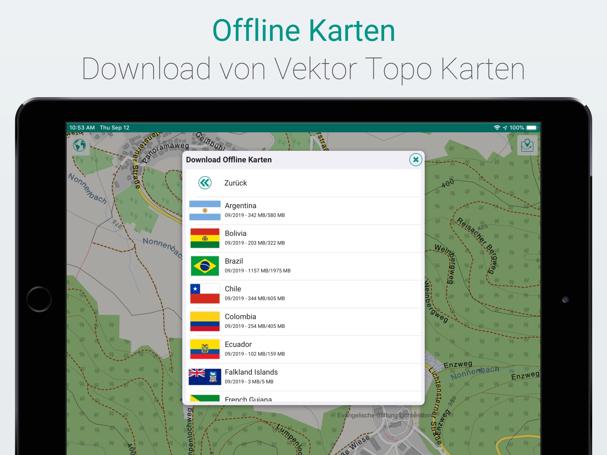 mAPP - Offline Mapping App screenshot 4