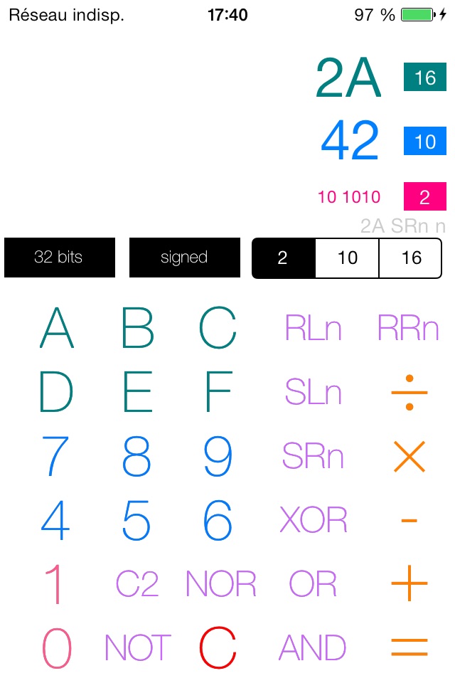 BaseCalc screenshot 3