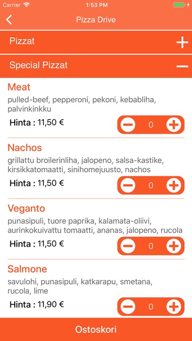 How to cancel & delete Pizza Drive - Vantaa from iphone & ipad 3