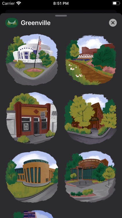 Greenville Stickers