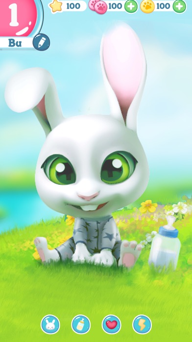 How to cancel & delete Bu the adorable baby Bunny from iphone & ipad 1