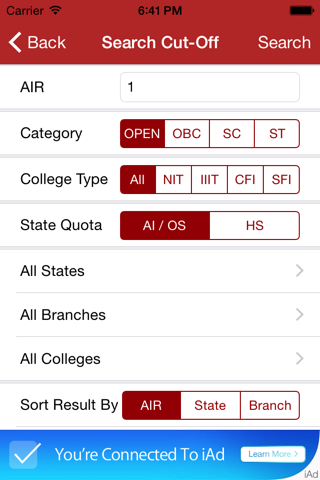 NIT JoSAA Admission-2019 screenshot 2