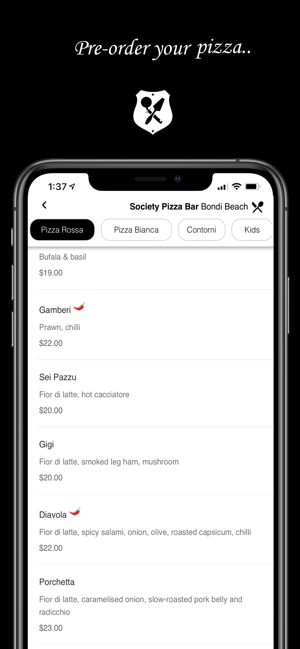 Society Pizzeria Food Ordering(圖2)-速報App