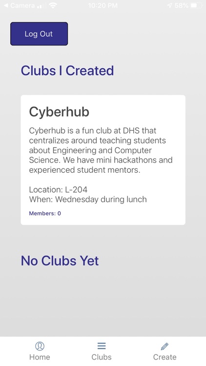 DHS Club Central