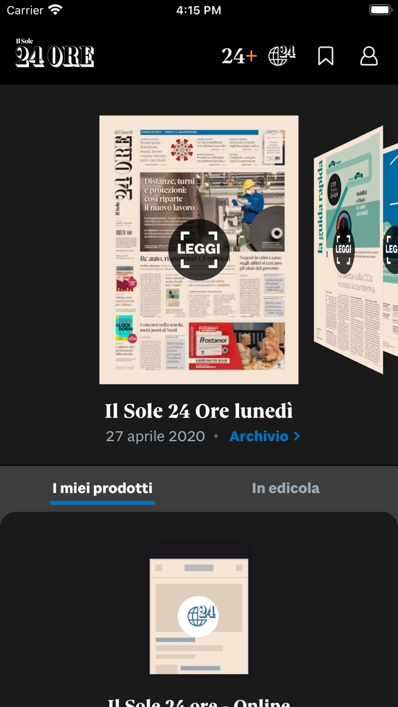 【图】Il Sole 24 ORE(截图1)