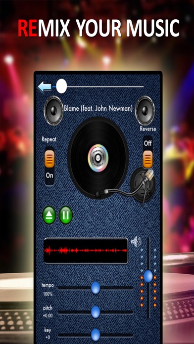 How to cancel & delete iRemix Free - Portable DJ Music Editor & Remixer from iphone & ipad 1