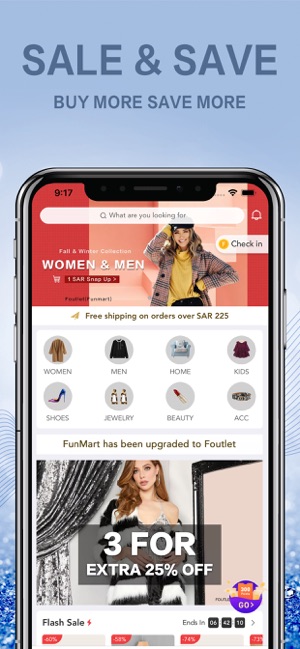 Foutlet- Online Shopping Mall(圖3)-速報App