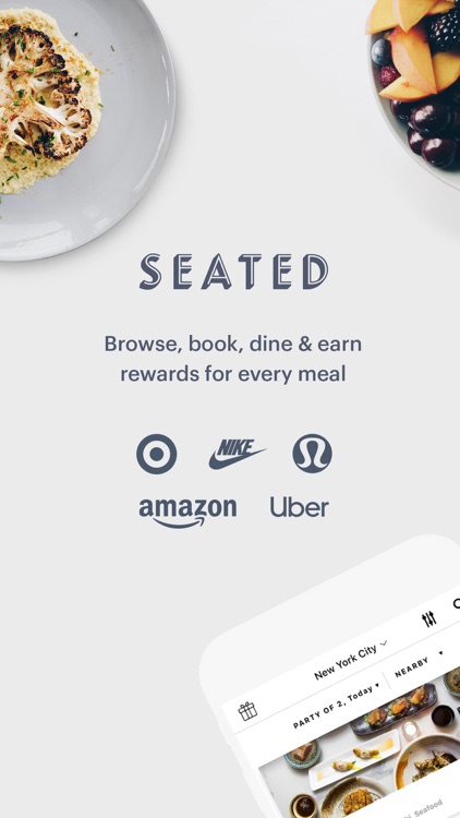 Seated: Cash Back For Foodies screenshot-0