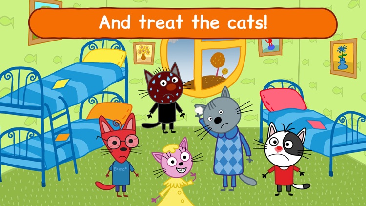 Kid-E-Cats: Toddler Doctor Pet screenshot-4