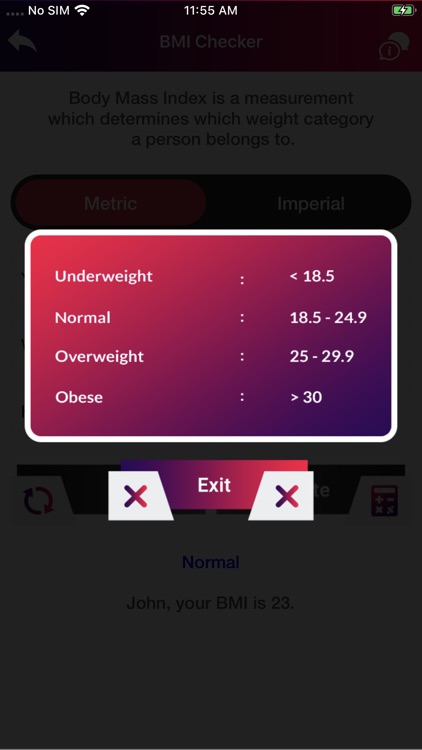 Weight Tracker & BMI tool screenshot-5