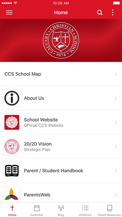 How to cancel & delete Calvary Christian School from iphone & ipad 1