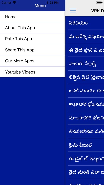 VRK Diet Plan Telugu Pro screenshot-4