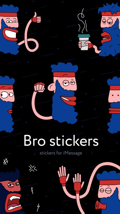 Bro stickers