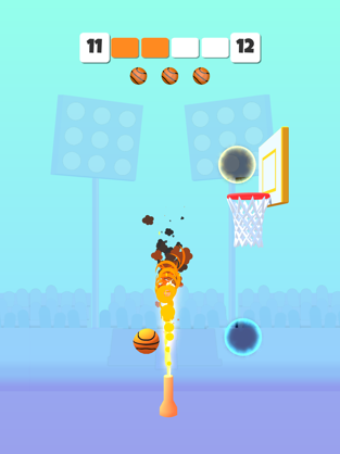 B-Ball Dunk 3D, game for IOS