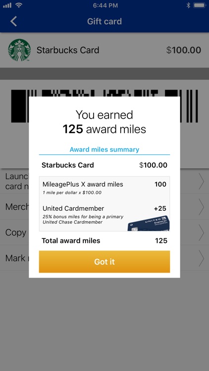 MileagePlus X