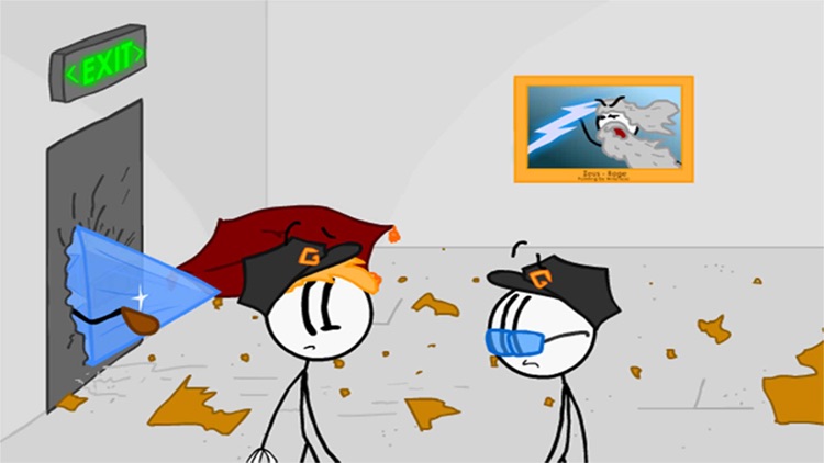 Stealing The Diamond -Stickman screenshot-3