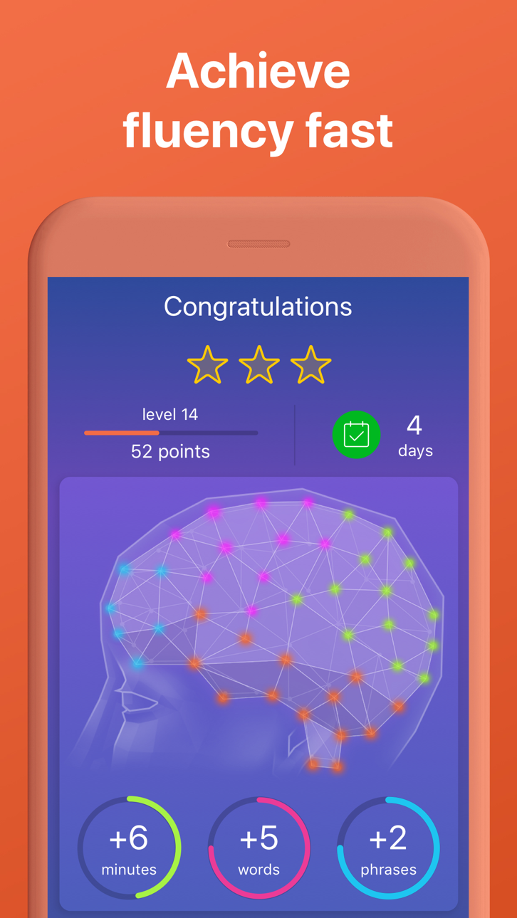 Mondly: Learn 33 Languages Modded screenshot 5 - iOS app interface