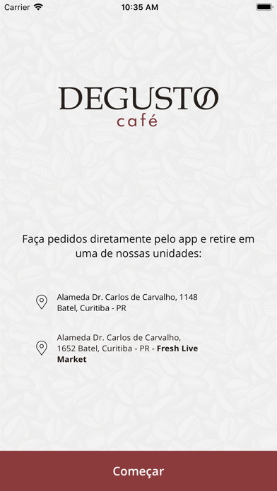 How to cancel & delete Degusto Café App from iphone & ipad 1