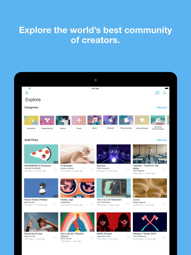 Vimeo On The App Store - vimeo on the app store