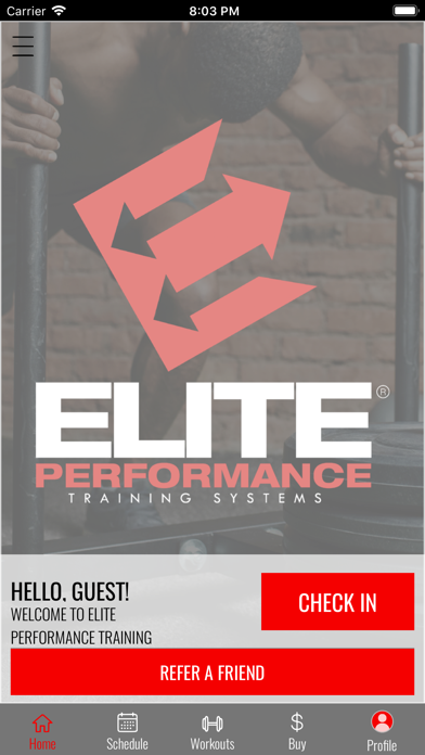 Elite Performance Training screenshot 2