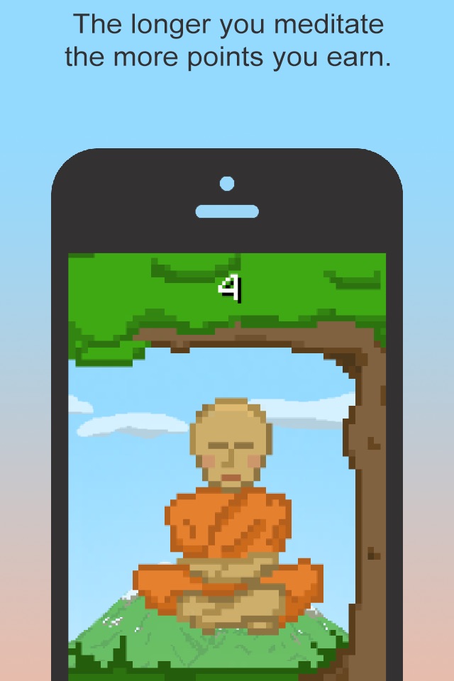 Meditating Monk screenshot 2