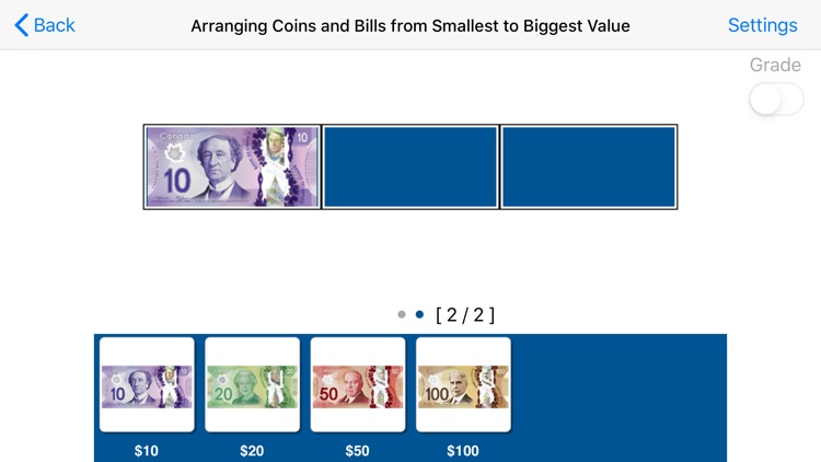 Arranging Coins and Bills CAD screenshot-6