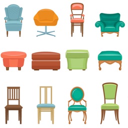 Types of Chairs in English