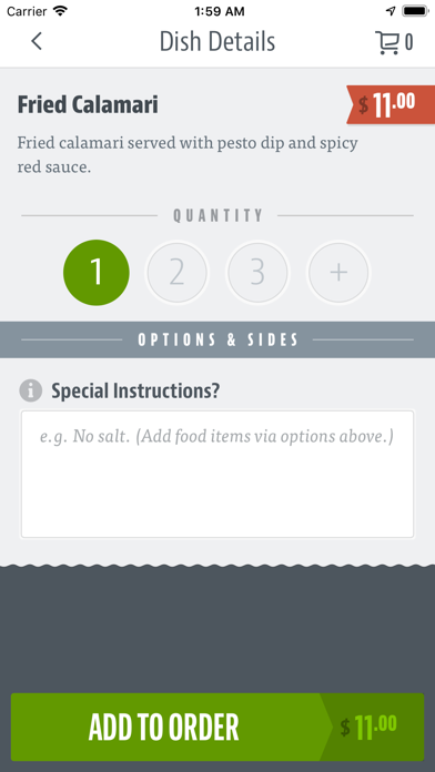 How to cancel & delete Green Peas Casual Food from iphone & ipad 4