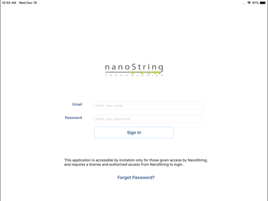 nVolve NanoString Hub screenshot 2
