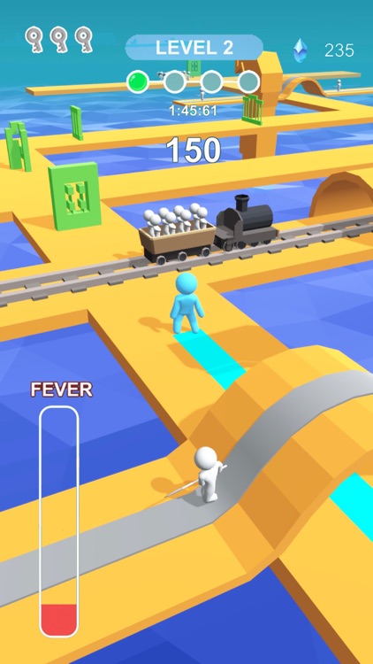 Human Runner 3D--Fun Race screenshot-3