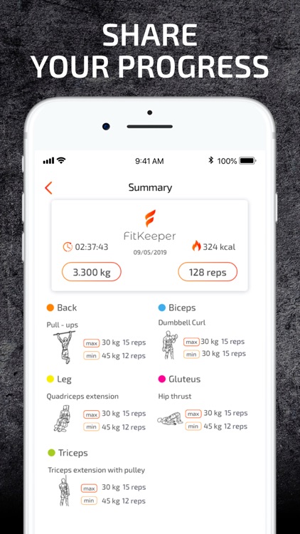 Weight Lifting Gym Tracker screenshot-5