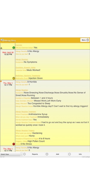 Allergy Diary(圖3)-速報App