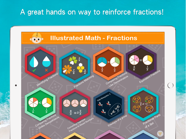 ILLUSTRATED MATH - FRACTIONS