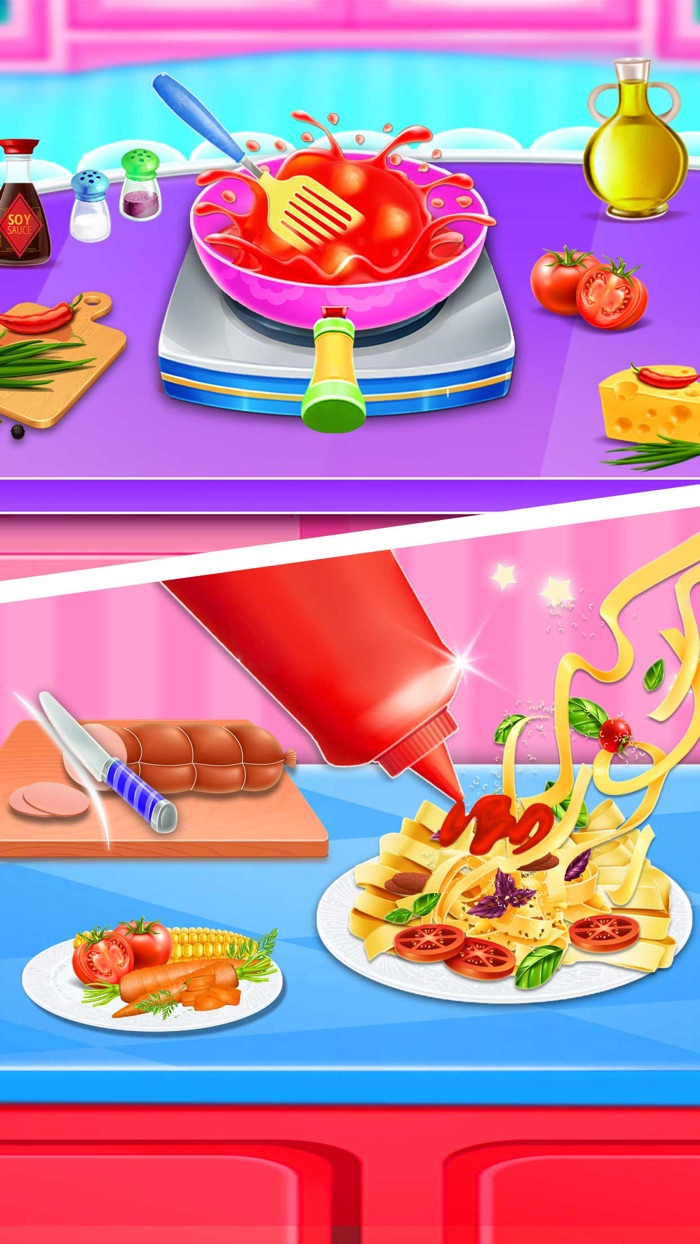 Pasta Making Kitchen Game