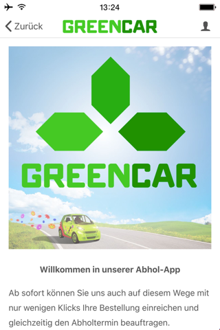 GREENCAR Abhol-App screenshot 2