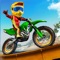 Prepare yourself to ride through extreme challenging adventure in Beach Bike Stunts Ramp Bike Racing Game