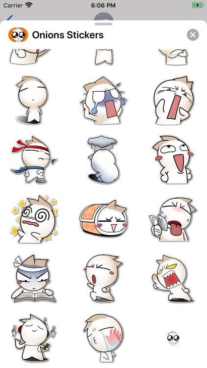 Onions Stickers HD