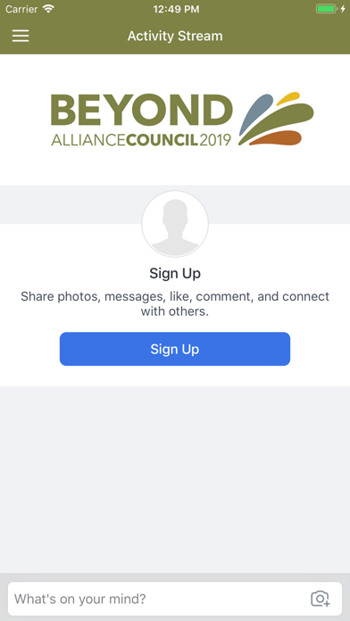 Alliance Council 2019 screenshot 2
