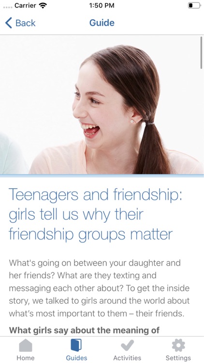 Dove Parent Self-Esteem Guide screenshot-5