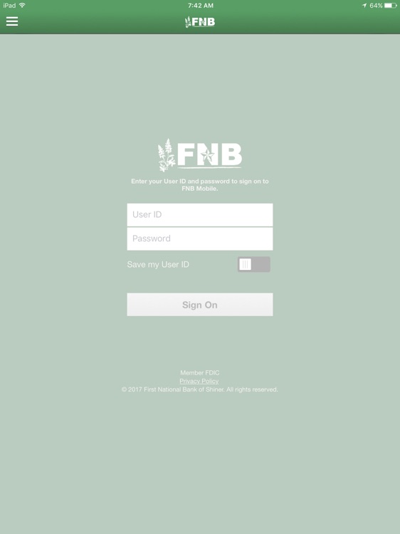 FNB Shiner for iPad