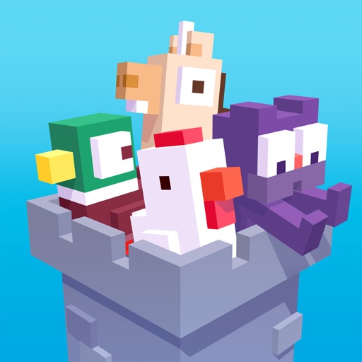 Crossy Road Castle Stickers iOS App