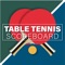 A modern and clean scoreboard for your Table Tennis matches