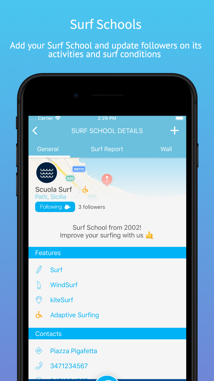 Line app Surf Forecast