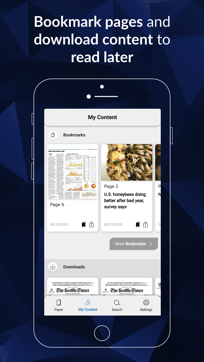 Seattle Times Print Replica