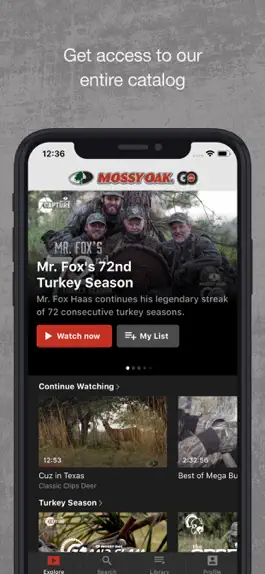 Game screenshot Mossy Oak Go: Outdoor TV apk