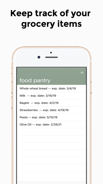 Kalon: virtual pantry