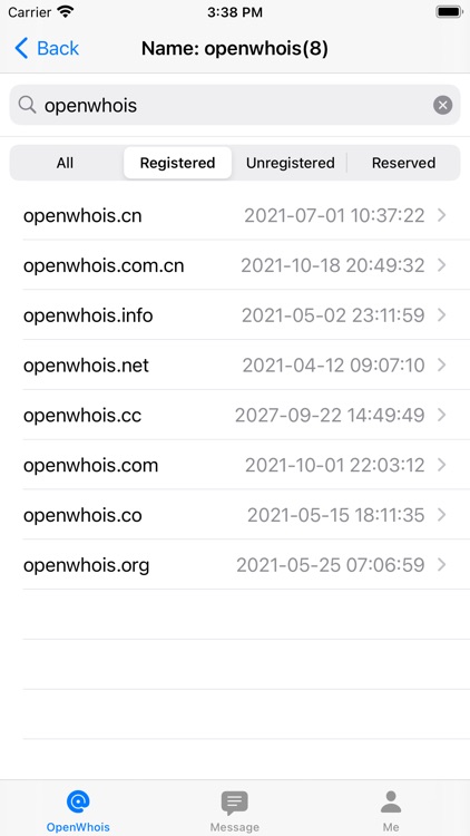 OpenWhois screenshot-3