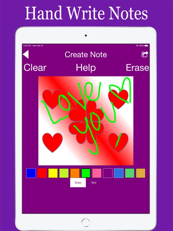 Screenshot #5 pour Hand Written Love Notes Pro