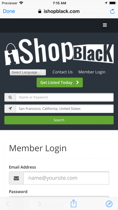 iShop Black screenshot 3